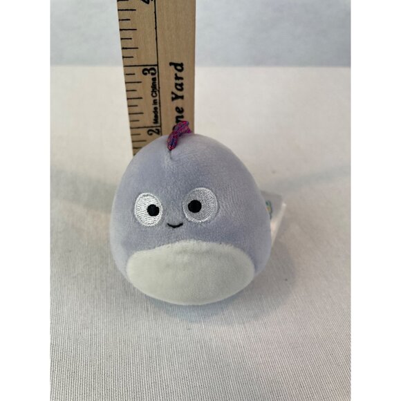 Squishmallows 2 in Coleen Chameleon Foil Rainbow Periwinkle Lizard Plush - Picture 7 of 7